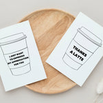 Load image into Gallery viewer, Coffee lover (work place) 5 Pack (Print Mix) (Blank cards + Envelopes)
