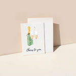 Load image into Gallery viewer, Cheers to You (Print Mix) (Blank cards + Envelopes)
