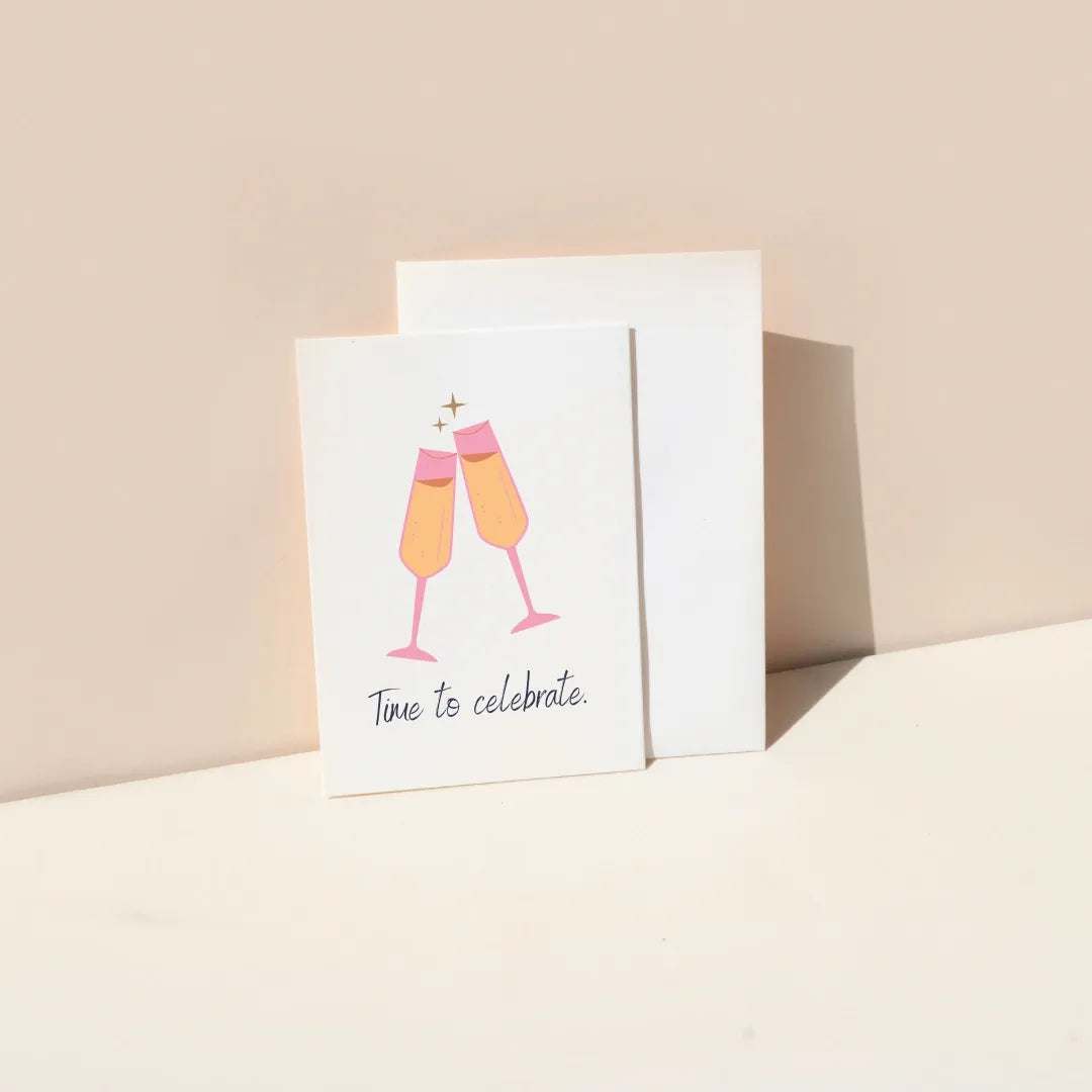 Cheers to You (Print Mix) (Blank cards + Envelopes)