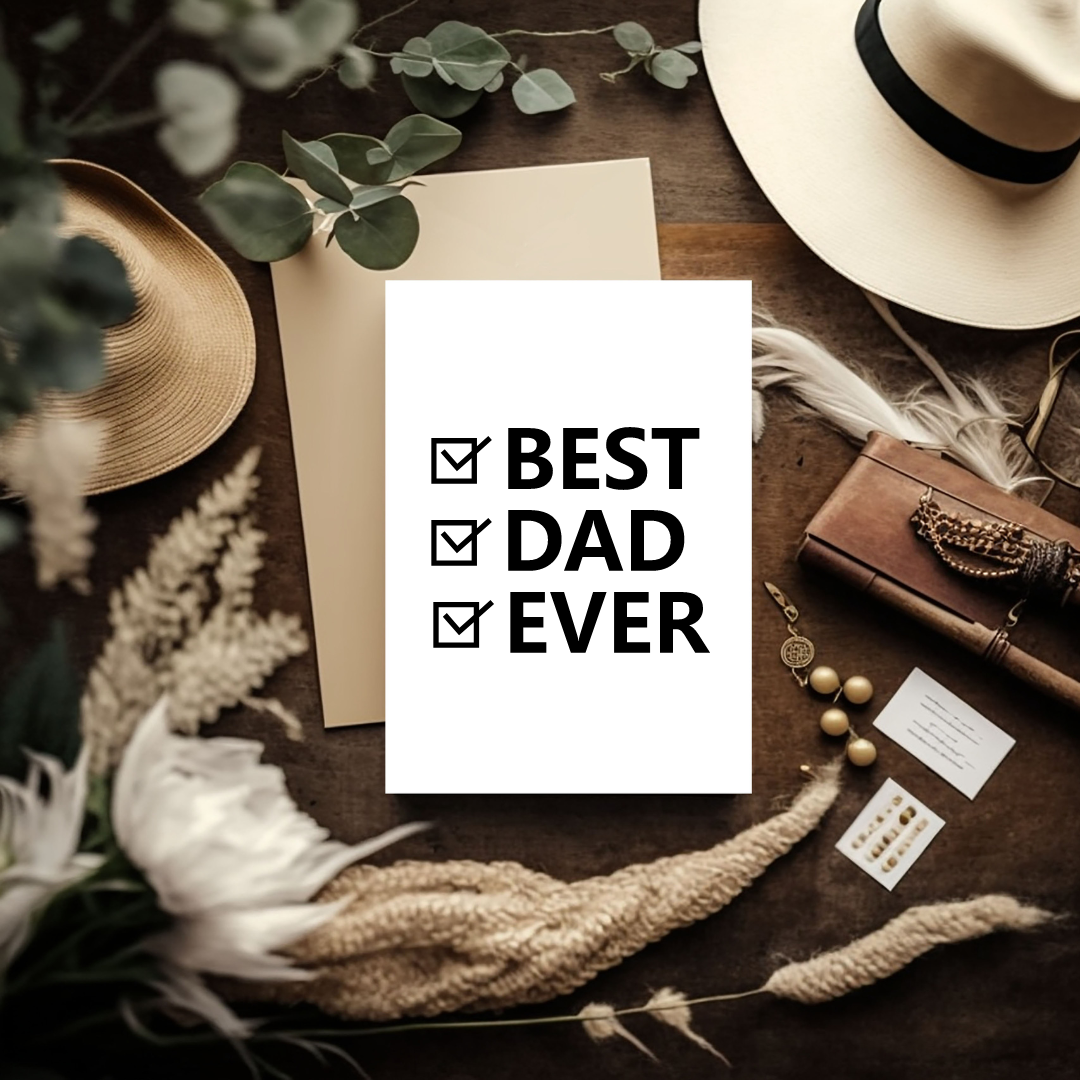 Best Dad (Check Box)